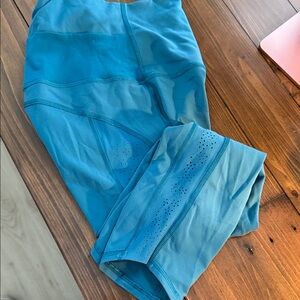 lululemon athletica Blue Leggings